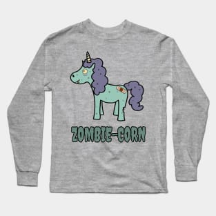 Zombie-Corn Long Sleeve T-Shirt